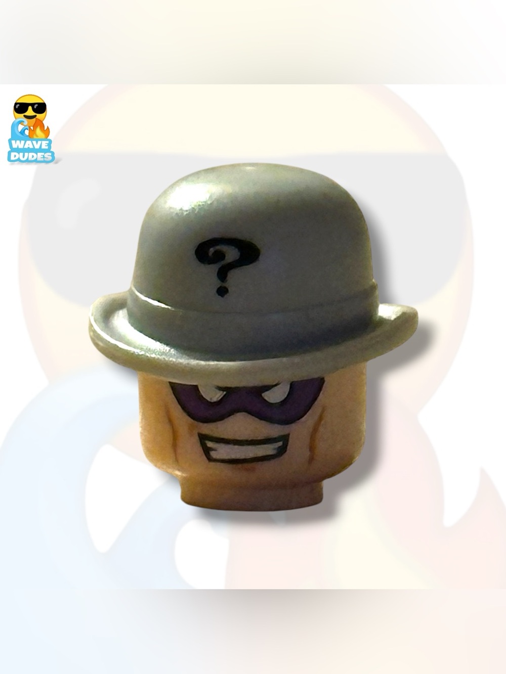 Lego Batman The Riddler Minifigure Head